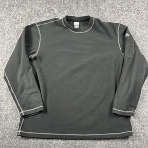 Nike ACG Fleece Pullover Mens Large Black Therma-FIT Long Sleeve Top Gorpcore VT